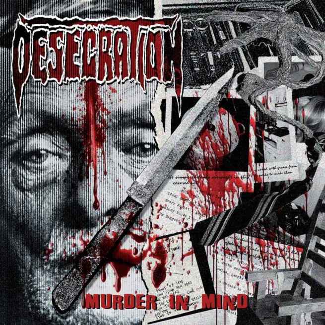 DESECRATION - Murder in Mind Re-Release CD